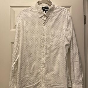 Bonobos White and Black Polka Dot Men's Shirt